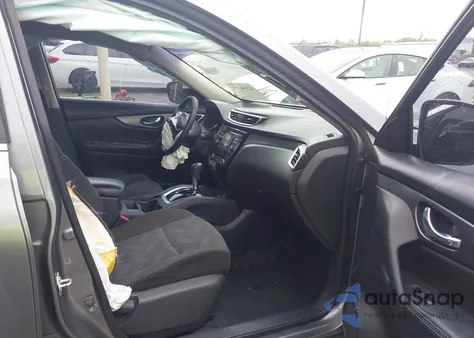 2016 Nissan Rogue Sv из США, поврежденный, VIN KNMAT2MT5GP597207